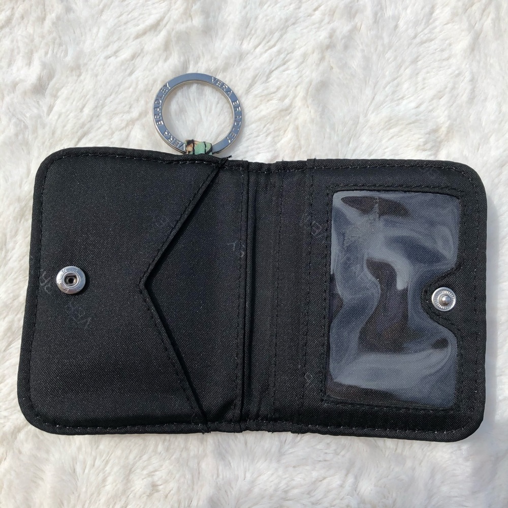 Vera Bradley bifold keyring snap mini wallet - Picture 3 of 6